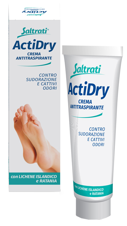 SALTRATI ACTIDRY CREMA ANTITRASPIRANTE 100 ML - Farmacia Mortise