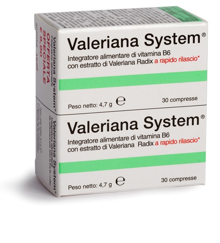 VALERIANA SYSTEM 30 COMPRESSE + 30 COMPRESSE - Farmacia Mortise