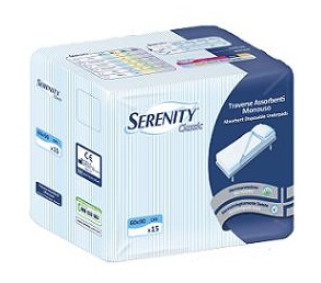TRAVERSA SALVAMATERASSO PER INCONTINENZA SERENITY CLASSIC MISURA 60X90CM 15 PEZZI - Farmacia Mortise