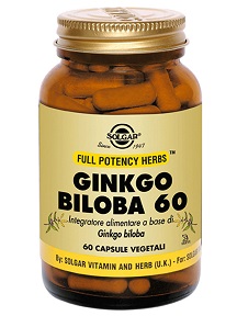 GINKGO BILOBA 60 60 CAPSULE VEGETALI - Farmacia Mortise