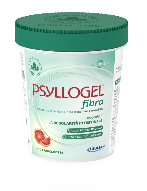 PSYLLOGEL FIBRA ARANCE ROSSE VASO 170 G - Farmacia Mortise