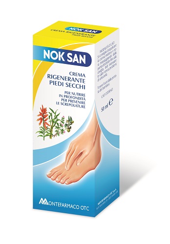 NOK SAN CREMA RIGENERANTE PIEDI SECCHI 50 ML - Farmacia Mortise