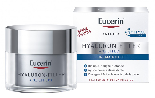 EUCERIN CREMA HYALURON-FILLER NOTTE 50 ML - Farmacia Mortise