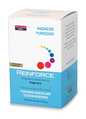 REINFORCE MAGNESIO PURISSIMO 150 G - Farmacia Mortise