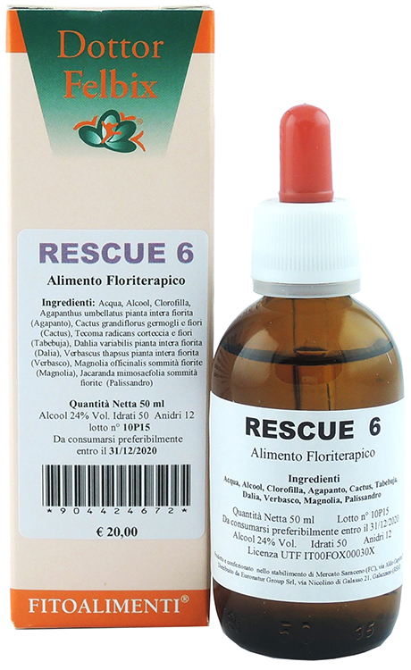 RESCUE 6 GOCCE 50 ML - Farmacia Mortise