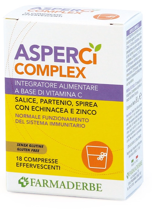 ASPER CI COMPLEX 18 COMPRESSE EFFERVESCENTI - Farmacia Mortise