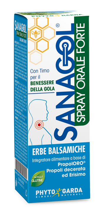 SANAGOL SPRAY FORTE ERBE BALSAMICHE 20 ML - Farmacia Mortise