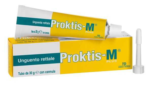 UNGUENTO RETTALE PROKTIS/M PLUS 30G CON CANNULA - Farmacia Mortise