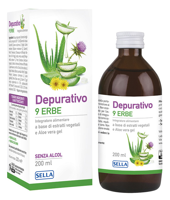 DEPURATIVO 9 ERBE 200 ML - Farmacia Mortise