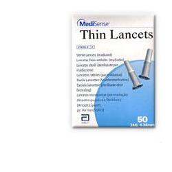 LANCETTE PUNGIDITO MEDISENSE THIN 28 GAUGE 50 PEZZI - Farmacia Mortise