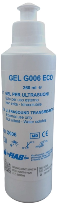 GEL PER APPARECCHI AD ULTRASUONI 260 ML - Farmacia Mortise