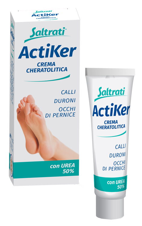 SALTRATI ACTIKER CREMA CHERATOLICA PER CALLI DURONI E OCCHI DI PERNICE 100 ML - Farmacia Mortise