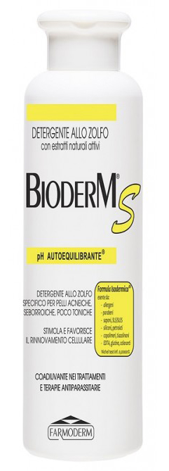 BIODERM S ANTIACNE ANTISEBO 250 ML - Farmacia Mortise