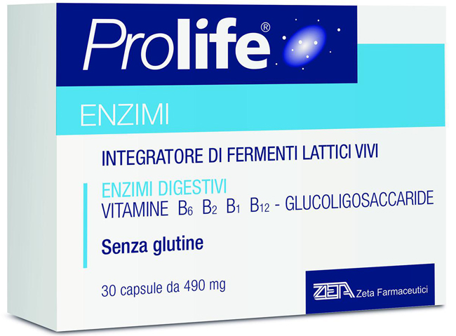 PROLIFE ENZIMI 30 CAPSULE - Farmacia Mortise