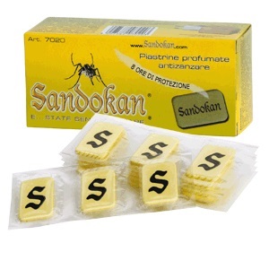 SANDOKAN 30PIASTRINE ANTIZANZ - Farmacia Mortise