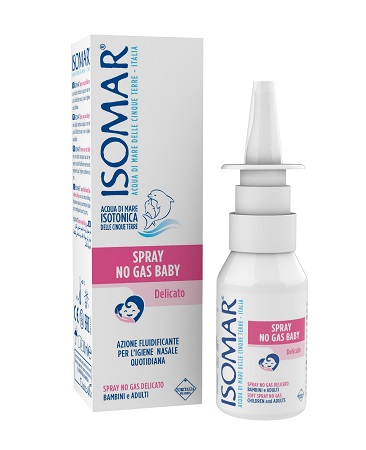 ISOMAR SOLUZIONE ACQUA MARE BABY SPRAY NO GAS 30ML - Farmacia Mortise