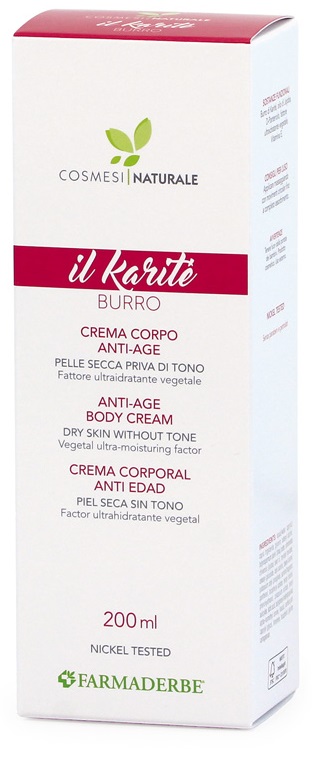 KARITE' CREMA CORPO 200 ML - Farmacia Mortise