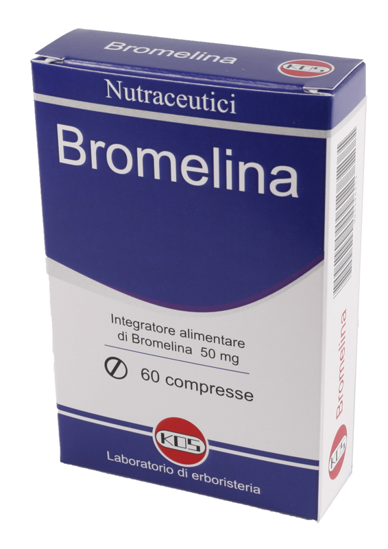 BROMELINA 60 COMPRESSE - Farmacia Mortise