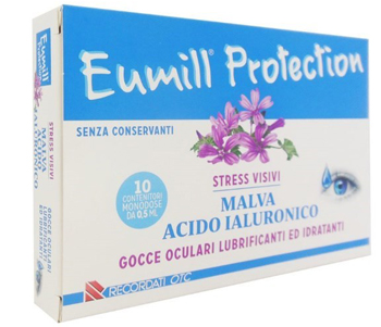 EUMILL PROTECTION GOCCE OCULARI 10 FLACONCINI MONODOSE 0,5 ML - Farmacia Mortise