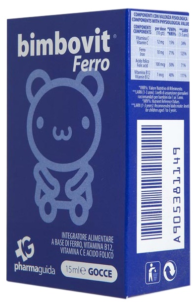 BIMBOVIT FERRO GOCCE 15 ML - Farmacia Mortise