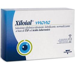 SOLUZIONE OFTALMICA IDRATANTE LUBRIFICANTE XILOIAL 20 MONODOSE DA 0,5ML - Farmacia Mortise