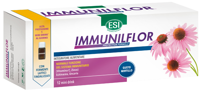 ESI IMMUNILFLOR MINI DRINK 12 MINI DRINK - Farmacia Mortise