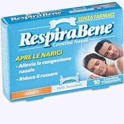 CEROTTO NASALE TRASPARENTE ADULTI RESPIRA BENE 30 PEZZI - Farmacia Mortise