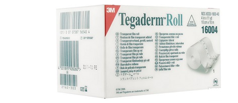 MEDICAZIONE IN FILM TRASPARENTE IN ROTOLO IN ROTOLO TEGADERM ROLL LARGHEZZA 10 CM LUNGHEZZA 10 M 1 PEZZO - Farmacia Mortise