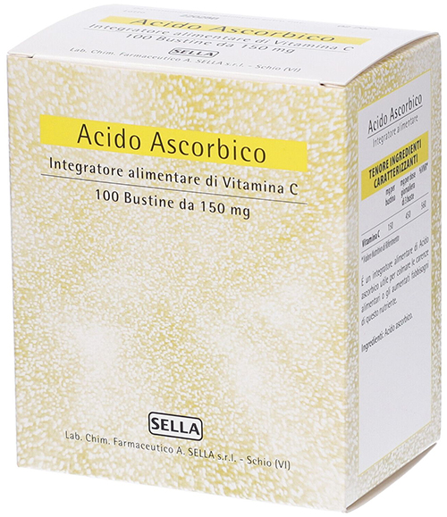 ACIDO ASCORBICO 100 BUSTINE - Farmacia Mortise