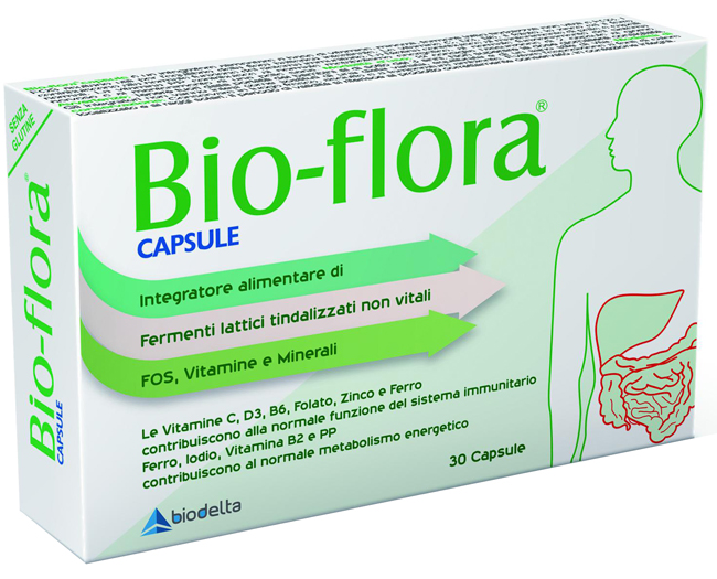 BIOFLORA 30 CAPSULE - Farmacia Mortise