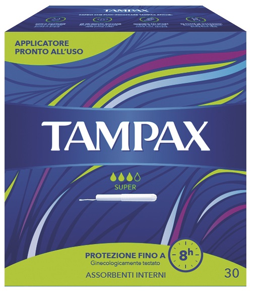 TAMPAX BLUE BOX SUPER 30 PEZZI - Farmacia Mortise