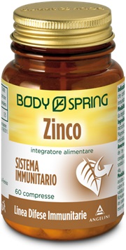 BODY SPRING ZINCO 60 COMPRESSE - Farmacia Mortise