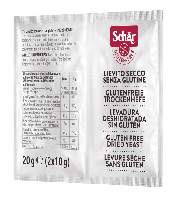 SCHAR LIEVITO SECCO 2 BUSTINE DA 10 G - Farmacia Mortise