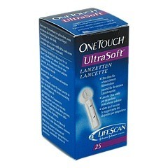 LANCETTE PUNGIDITO ONETOUCH ULTRASOFT 25 PEZZI - Farmacia Mortise