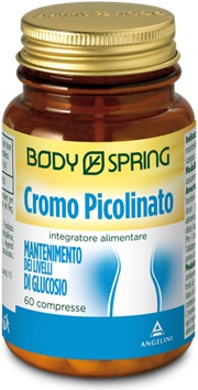 BODY SPRING CROMO PICOLINATO 60 COMPRESSE - Farmacia Mortise