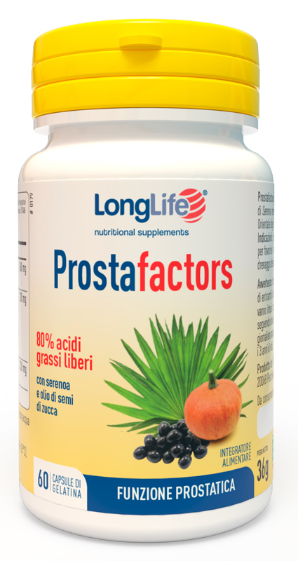 LONGLIFE PROSTAFACTORS 60 CAPSULE - Farmacia Mortise