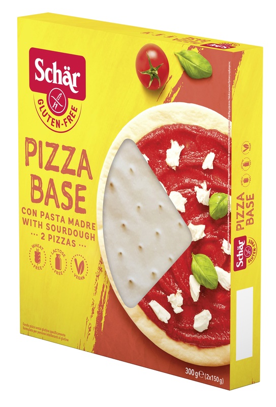 SCHAR PIZZA BASE SENZA LATTOSIO 2 PEZZI DA 150 G - Farmacia Mortise