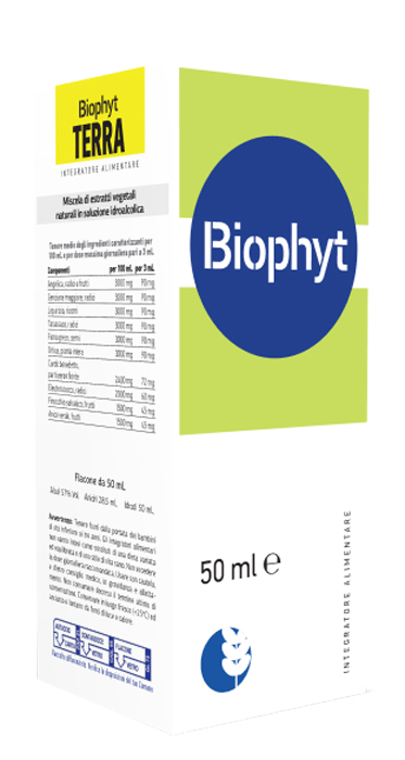 BIOPHYT TERRA 50 ML SOLUZIONE IDROALCOLICA - Farmacia Mortise