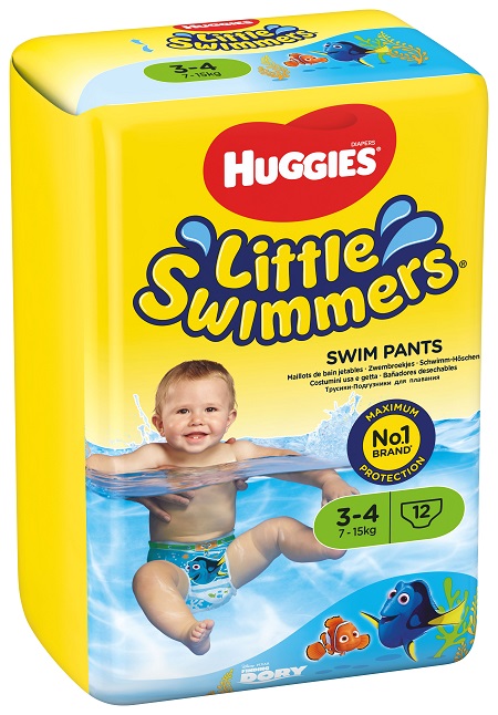 HUGGIES LITTLE SWIMMERS 7/12KG 12 PEZZI - Farmacia Mortise