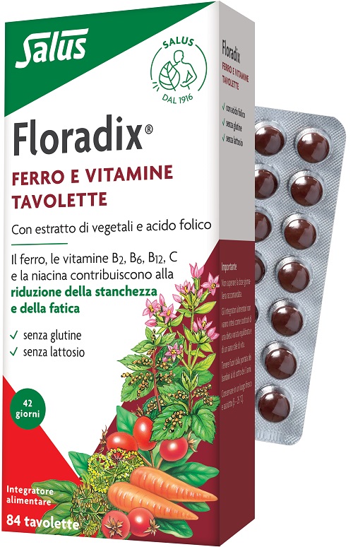 FLORADIX 84 TAVOLETTE - Farmacia Mortise