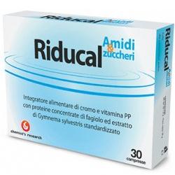 RIDUCAL AMIDI & ZUCCHERI 30 COMPRESSE - Farmacia Mortise