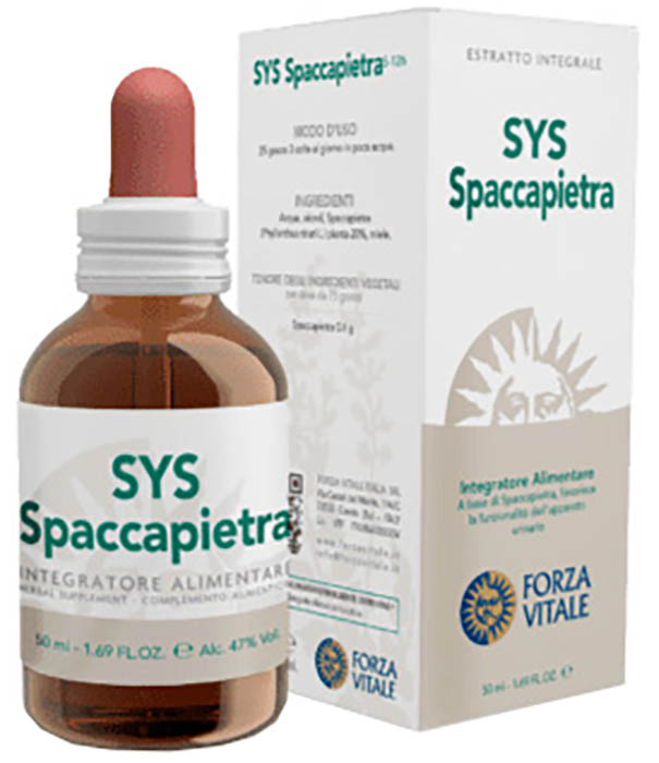 SYS SPACCAPIETRA GOCCE 50 ML - Farmacia Mortise