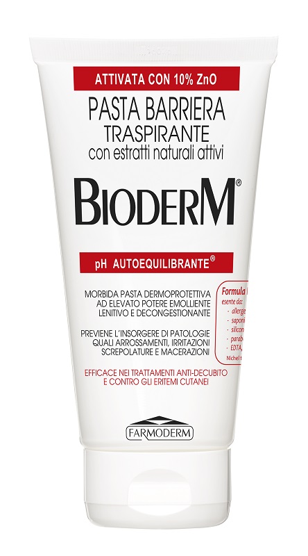 BIODERM PASTA BARRIERA TRASPIRANTE PH AUTOEQUILIBRANTE 150 ML - Farmacia Mortise