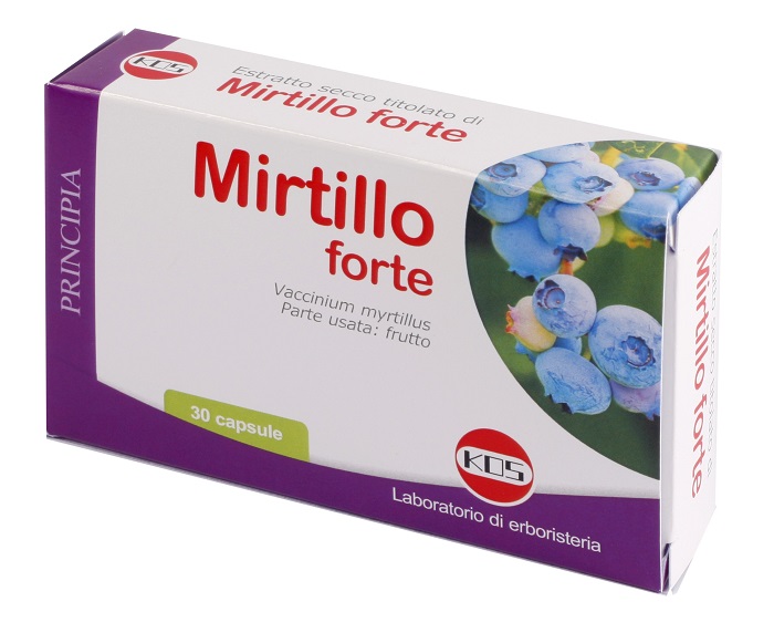 MIRTILLO FORTE ESTRATTO SECCO 30 CAPSULE - Farmacia Mortise
