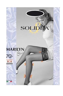 MARILYN 70 SHEER CALZA AUTOREGGENTE SABBIA 2 - Farmacia Mortise