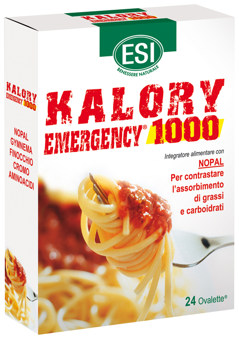 ESI KALORY EMERGENCY 1000 24 OVALETTE - Farmacia Mortise