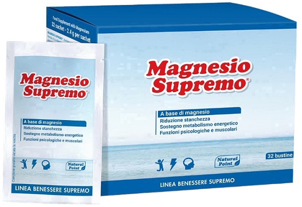 MAGNESIO SUPREMO 32 BUSTINE - Farmacia Mortise