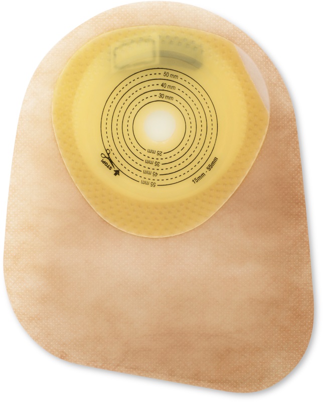 SACCA PER COLOSTOMIA CON BARRIERA PROTETTIVA IDROCOLLOIDALE AUTOPORTANTE OPACA MODERMA FLEX C 15/55 MM 30 PEZZI + 30 COPRIFILTRO - Farmacia Mortise