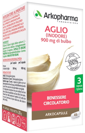 ARKO CAPSULE AGLIO 45 CAPSULE - Farmacia Mortise