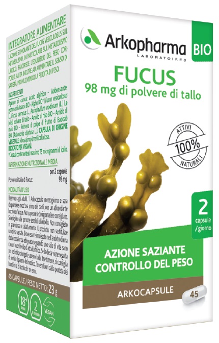 ARKO CAPSULE FUCUS BIO 45 CAPSULE - Farmacia Mortise